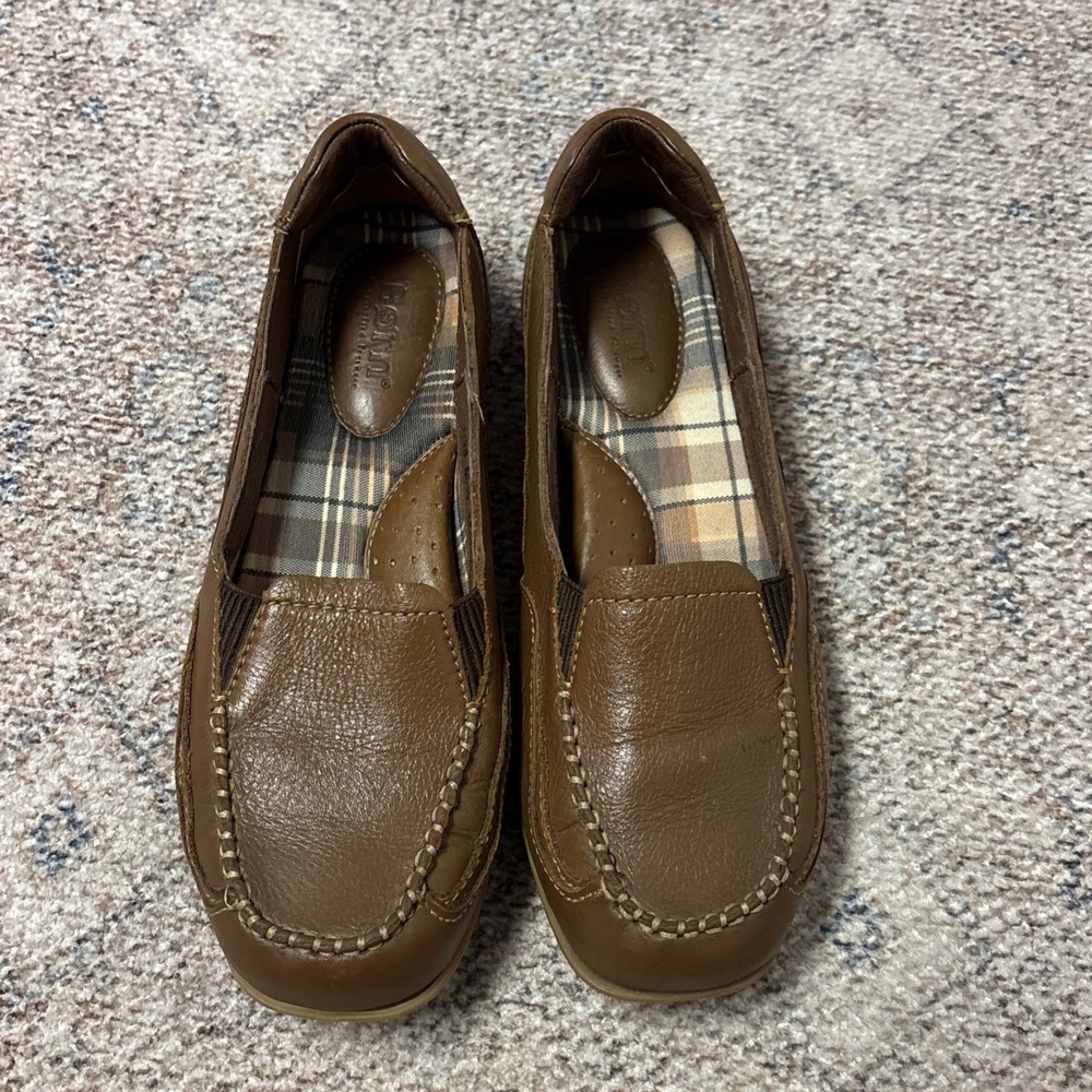 Born Women's Brown Loafer Comfort Shoes -‎ Size 7M